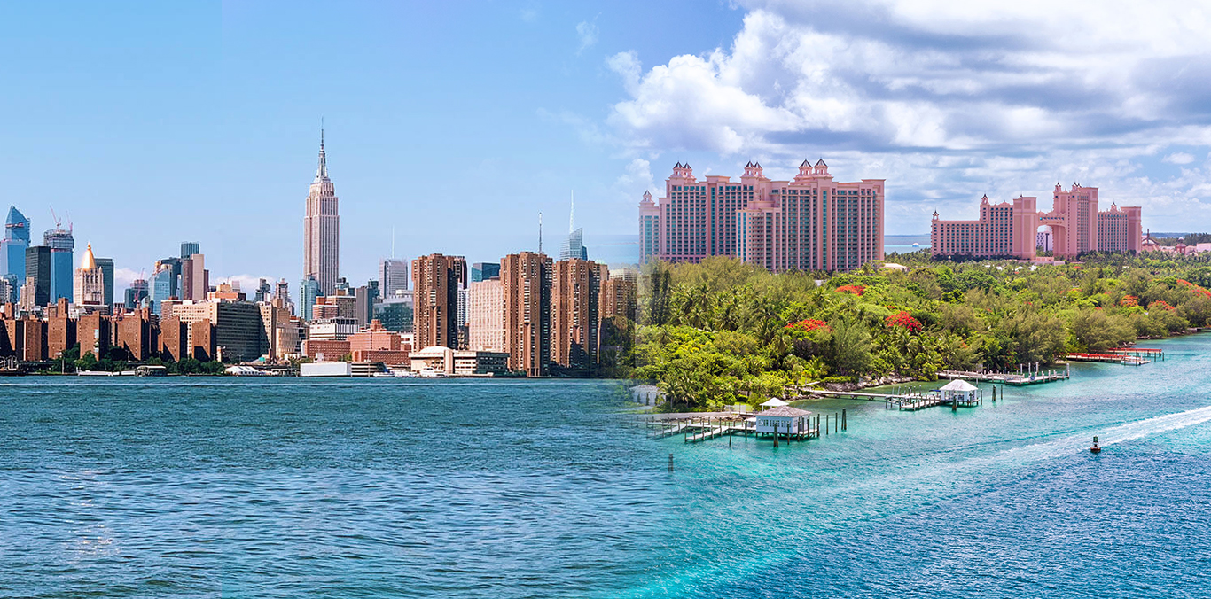 Book Flights from New York to Bahamas with Faressaver
