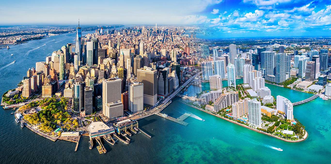  Book New York to Miami Flights | Faressaver