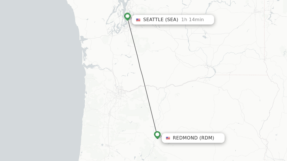 Find Bend Redmond to Seattle Flights
