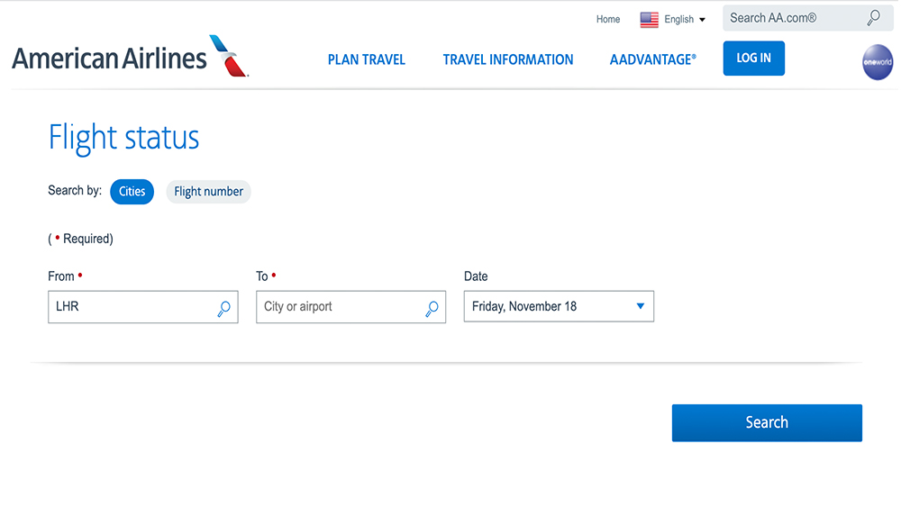 How to Check American Airlines Flight Status Online?