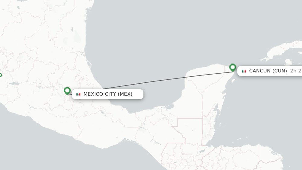 Mexico City to Cancun – Guide for Flight Routes